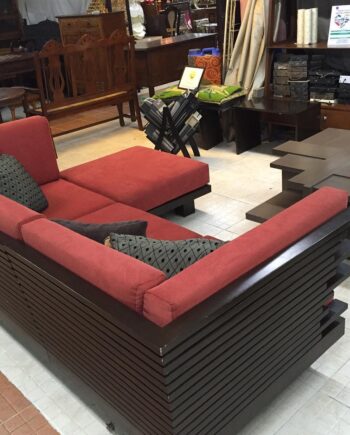 Slotted Sectional Sofa