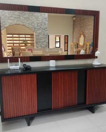 Rosevell Buffet Cabinet and Mirror